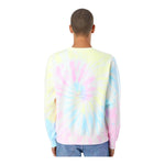 Independent Trading Co PRM3500TD Unisex Midweight Tie-Dyed Crewneck Sweatshirt