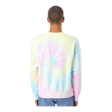 Independent Trading Co PRM3500TD Unisex Midweight Tie-Dyed Crewneck Sweatshirt