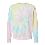 Independent Trading Co PRM3500TD Unisex Midweight Tie-Dyed Crewneck Sweatshirt