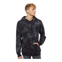 Independent Trading Co PRM4500TD Unisex Midweight Tie-Dyed Hooded Sweatshirt