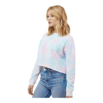 Independent Trading Co AFX24CRP Women's Lightweight Crop Crewneck Sweatshirt