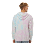 Independent Trading Co PRM4500TD Unisex Midweight Tie-Dyed Hooded Sweatshirt