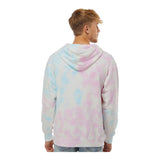 Independent Trading Co PRM4500TD Unisex Midweight Tie-Dyed Hooded Sweatshirt