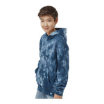 Independent Trading Co PRM1500TD Youth Midweight Tie-Dyed Hooded Sweatshirt