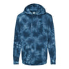 Independent Trading Co PRM4500TD Unisex Midweight Tie-Dyed Hooded Sweatshirt