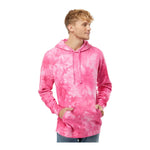 Independent Trading Co PRM4500TD Unisex Midweight Tie-Dyed Hooded Sweatshirt