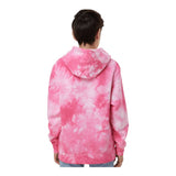 Independent Trading Co PRM1500TD Youth Midweight Tie-Dyed Hooded Sweatshirt