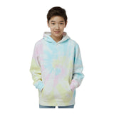 Independent Trading Co PRM1500TD Youth Midweight Tie-Dyed Hooded Sweatshirt