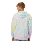Independent Trading Co PRM4500TD Unisex Midweight Tie-Dyed Hooded Sweatshirt