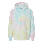 Independent Trading Co PRM1500TD Youth Midweight Tie-Dyed Hooded Sweatshirt