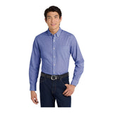 Port Authority W644 Broadcloth Gingham Easy Care Shirt