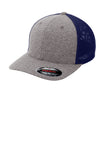 Port Authority C302 Flexfit Melange Mesh Back Trucker Cap