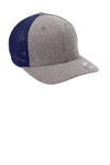 Port Authority C302 Flexfit Melange Mesh Back Trucker Cap