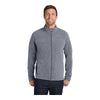 Port Authority F235 Heather Microfleece Full-Zip Jacket