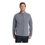 Port Authority F235 Heather Microfleece Full-Zip Jacket