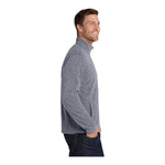 Port Authority F235 Heather Microfleece Full-Zip Jacket