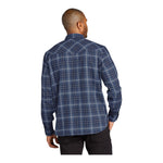 Port Authority W672 Long Sleeve Ombre Plaid Shirt