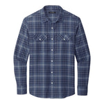 Port Authority W672 Long Sleeve Ombre Plaid Shirt