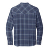 Port Authority W672 Long Sleeve Ombre Plaid Shirt