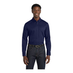 Port Authority W808 Long Sleeve SuperPro React Twill Shirt