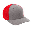Port Authority C302 Flexfit Melange Mesh Back Trucker Cap