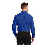 Port Authority W100 Long Sleeve Carefree Poplin Shirt