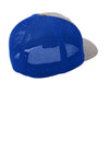 Port Authority C302 Flexfit Melange Mesh Back Trucker Cap