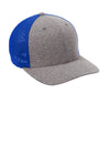 Port Authority C302 Flexfit Melange Mesh Back Trucker Cap