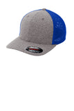 Port Authority C302 Flexfit Melange Mesh Back Trucker Cap