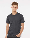 Tultex 207 Poly-Rich V-Neck T-Shirt