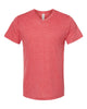 Tultex 207 Poly-Rich V-Neck T-Shirt