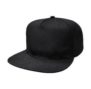 Cali Headwear US01CT 5 Panel Snapback Cap USA Made - 