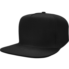 Cali Headwear US01PW 5 Panel Snapback Cap USA Made - 