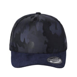 Unbranded 5 Panel Camo Suede Hat