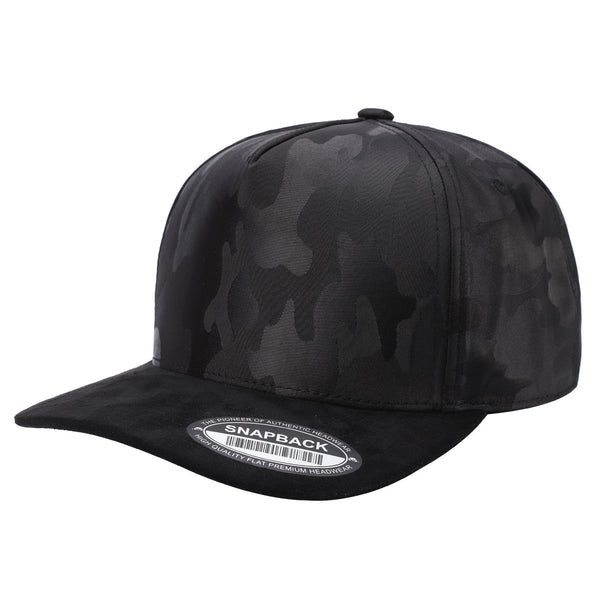 Unbranded 5 Panel Camo Suede Hat