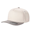 Unbranded 5 Panel Hat with Corduroy Bill
