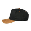 Unbranded 5 Panel Leather Bill Hat