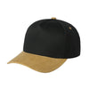 Unbranded 5 Panel Leather Bill Hat