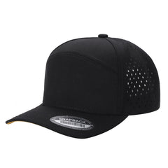 Unbranded 6 Panel Perforated Hat Laser Mesh Cap - 