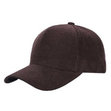 Unbranded Corduroy Baseball Cap with Buckle Closure