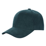 Unbranded Corduroy Baseball Cap with Buckle Closure