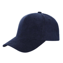 Unbranded Corduroy Baseball Cap with Buckle Closure - 