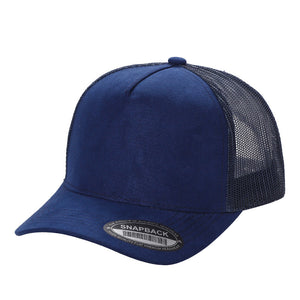 Unbranded Suede 5 Panel Trucker Hat - 