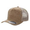 Unbranded Suede 5 Panel Trucker Hat