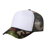 Unbranded Camo Foam Trucker Hat, Blank Mesh Camouflage Cap