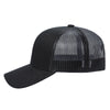 Unbranded 6-Panel Curve Trucker Hat, Blank Mesh Back Cap