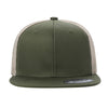 Unbranded 6-Panel Trucker Hat, Blank Flat Bill Mesh Cap