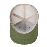 Unbranded 6-Panel Trucker Hat, Blank Flat Bill Mesh Cap
