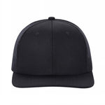 Unbranded 6 Panel Flat Bill Trucker Hat Snapback