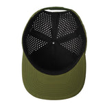 Unbranded 7 Panel Perforated Hat Laser Vented Cap